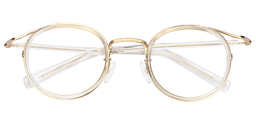 Andy Round Gold Glasses1