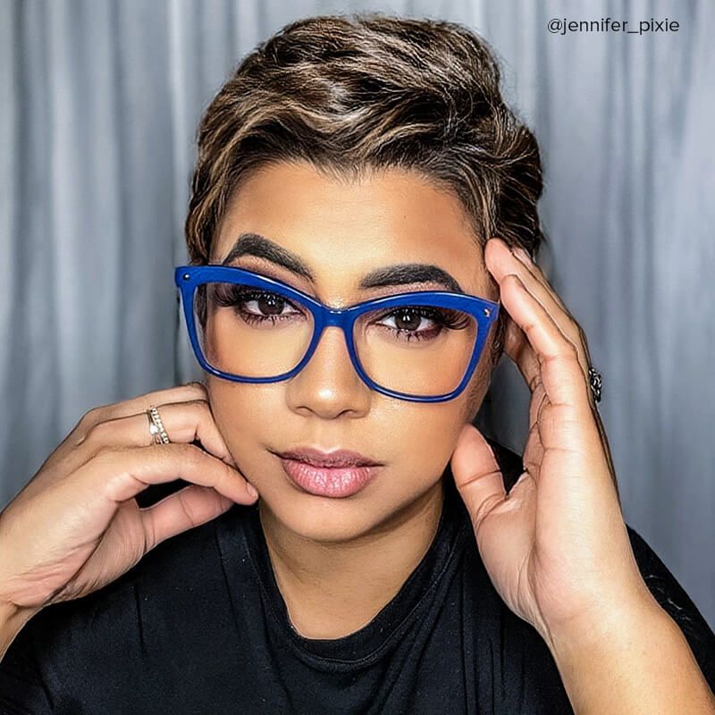 Isaebella Blue Butterfly Glasses