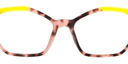 Kitty Cat Eye Yollow Glasses5