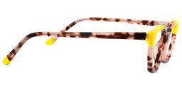 Kitty Cat Eye Yollow Glasses4