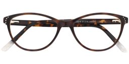Flora Cat Eye Tortoise Glasses1