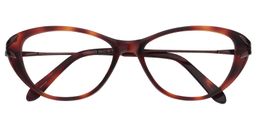 Bella Cat Eye Tortoise Glasses 1