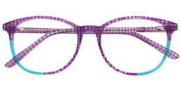 Cassandra Oval Purple Glasses1