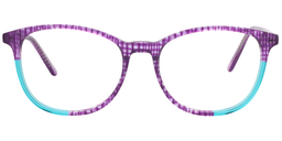 Cassandra Oval Purple Glasses0