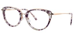 Adeline Browline Purple Floral Glasses2