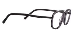 Ariel Aviator Black Glasses 4