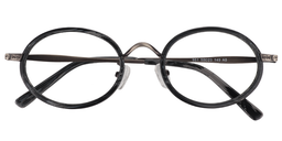 Maris Oval Black Glasses 1