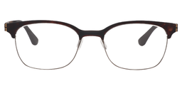 Marshal Browline Dark Brown Glasses0