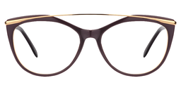 Norma Aviator Deep Purple Glasses0