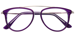 Carina Aviator Purple Glasses1