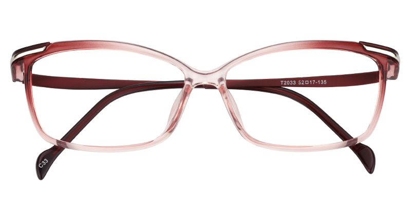 Rectangle Pink Glasses1