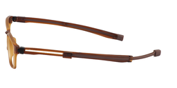 William Rectangle Brown Sports Glasses9