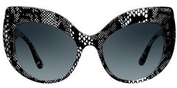 Kait Cat-eye Black Glasses11