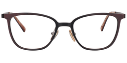 Spark Rectangle Brown Glasses0