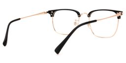Tofano Browline Gold Glasses3