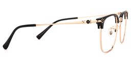 Tofano Browline Gold Glasses2