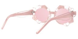 Jara Geometric Pink Sunglasses3