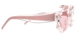 Jara Geometric Pink Sunglasses2
