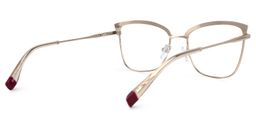 Myra Cateye Yellow Glasses3