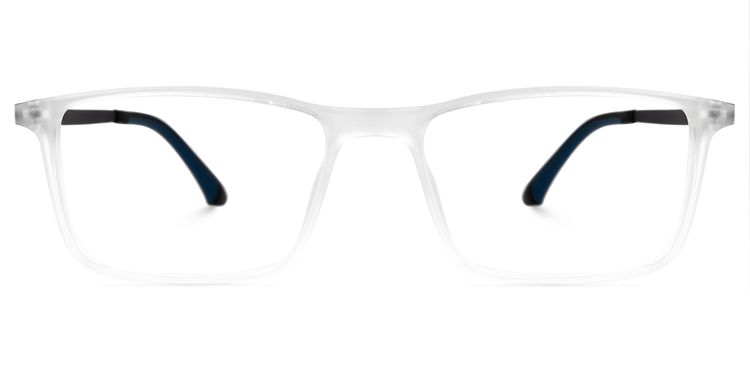 Bollin Rectangle White Glasses
