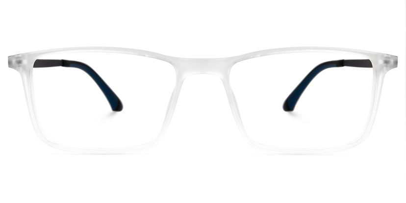 Bollin Rectangle White Glasses
