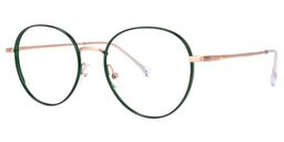 Renee Round Green Glasses1