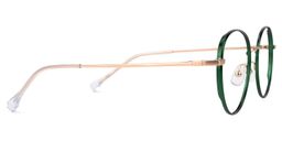 Renee Round Green Glasses2