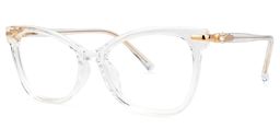Wuraola Cateye Clear Glasses1