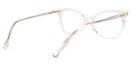 Wuraola Cateye Clear Glasses3