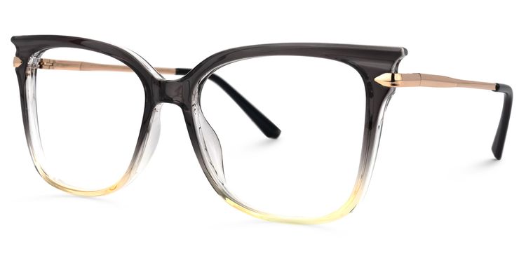 Tameika Square Gray Glasses