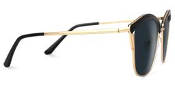 Robles Geometric Black Sunglasses2