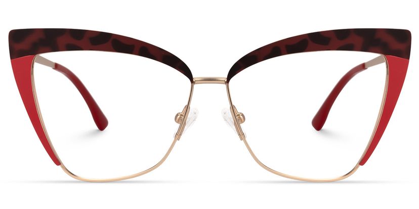 Luperon Cateye Red Glasses