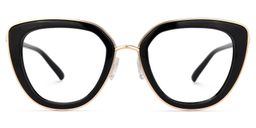 Granados Cateye Black Glasses0