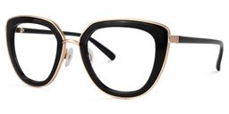 Granados Cateye Black Glasses1