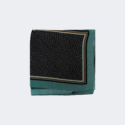 Vintage Four Seasons Available Black-Green Scarves2