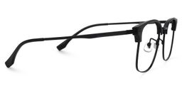 Turkessa Browline Black Glasses2