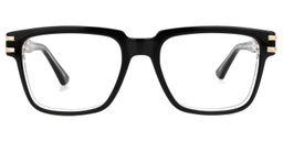 Jennie Square Black Glasses0