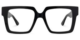 Wilmarie Square Black Glasses0