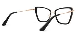 Morris Cateye Black Glasses3