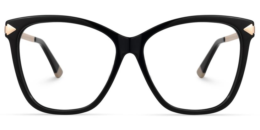 Brinelly Cateye Black Glasses