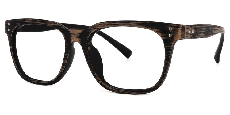 Helaire Square Brown Glasses