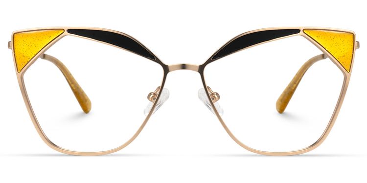 Chaparro Cateye Yellow Glasses
