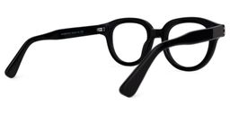 Merkley Round Black Glasses3