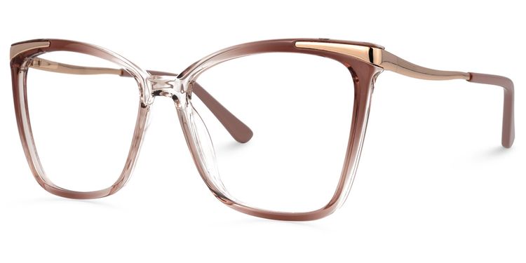 Grisselle Cateye Brown Glasses