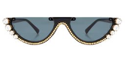 Gregory Cateye Black Sunglasses0