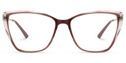Kravtiz Cateye Brown Glasses0