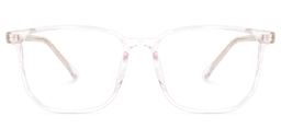 Melodi Square Clear Glasses0