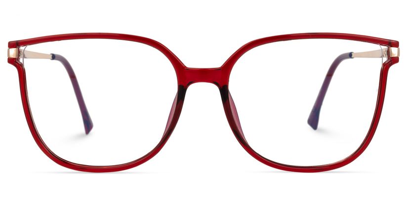 Jimenez Square Red Glasses