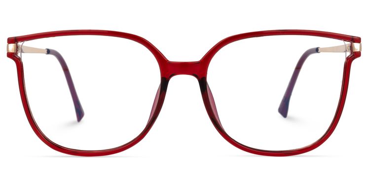 Jimenez Square Red Glasses