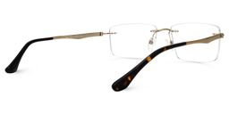 Hairston Square Gold Glasses3